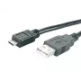 Cabo USB MediaRange MRCS138 1,2 m USB A Micro-USB B preto