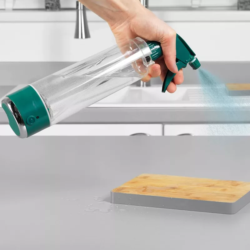 Beldray BEL01121-VDEEU7 esfregona com pulverizador antibacteriana, cartucho recarregável de 400 ml, verde