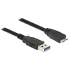 Cabo USB DeLOCK 85073 USB 3.2 Gen 1 1,5 m USB A Micro-USB B preto