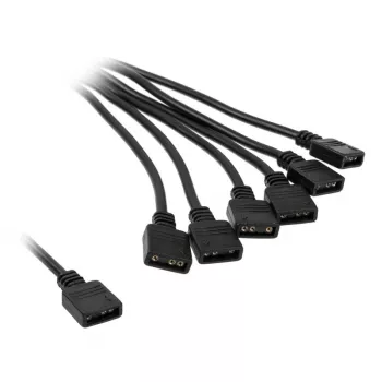 Cabo splitter RGB EK Water Blocks EK-D-RGB splitter D-RGB de 6 vias