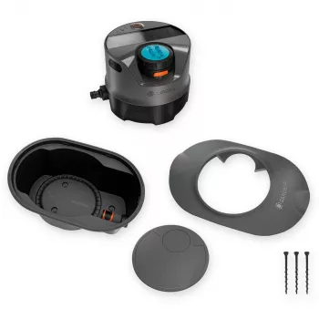 Aspersor circular Gardena AquaPrecise Preto Verde 1 unid.