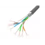 Cabo de rede LANBERG LCF5-11CC-0305-S Cat5e F/UTP, 24 AWG CCA, 305 m, cinzento