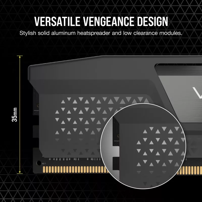 RAM Corsair D5 6400 32GB C30 Vengeance K2 2x16GB 1.4V (CMK32GX5M2B6400Z30)