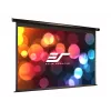 SALE OUT. Elite Screens Electric125H Tela de projeção 125'' 16:9 / Diagonal 312,5 cm, L 276,5 cm x A 155,7 cm / Caixa preta / Tela eletromotora / Montagem na parede e no teto / 1