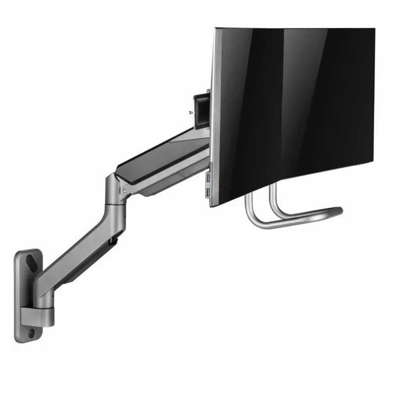 Suporte de parede ajustável Gembird para 2 monitores 17''-32'' até 8 kg MA-WA2-02
