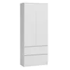 Top E Shop SZAFA MALWA B roupeiro de quarto, 5 prateleiras, 2 portas, branco