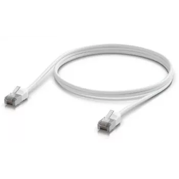 Cabo de rede Ubiquiti UACC-Cable-Patch-Outdoor-C6A-1M-W RJ-45 Cat6a 1 m branco