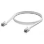 Cabo de rede Ubiquiti UACC-Cable-Patch-Outdoor-C6A-1M-W RJ-45 Cat6a 1 m branco