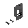 DELOCK 67336 Moldura de encaixe — zinco, preto, 19,1 × 35,5 × 9,8 mm