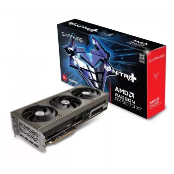 Placa gráfica Sapphire Radeon RX 9070 XT, 16 GB GDDR6, PCIe 5.0, 256 bits, 330W TDP
