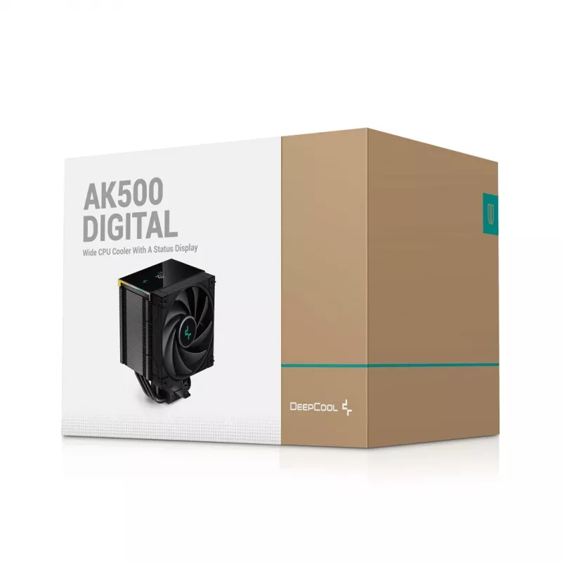 Dissipador de ar DeepCool AK500 Digital 12 cm preto 2,19 mmH2O