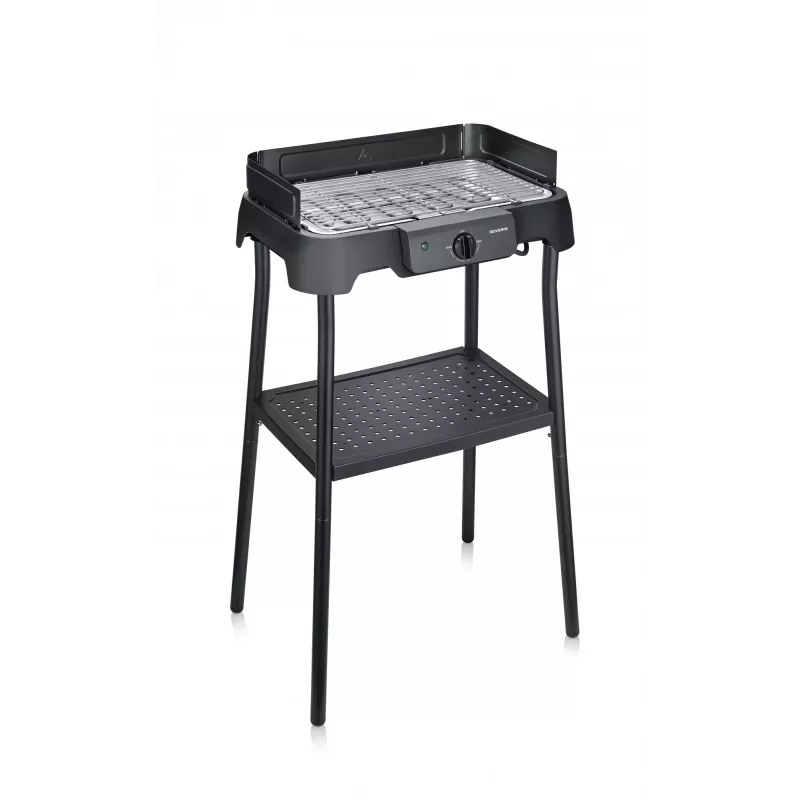 Grelhador elétrico de mesa SEVERIN PG 8594 — 2000 W, grelha retangular, preto
