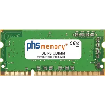 Memória RAM PHS-memory 1GB para HP LaserJet Managed MFP E62565 DDR3 UDIMM 800MHz (SP354136)