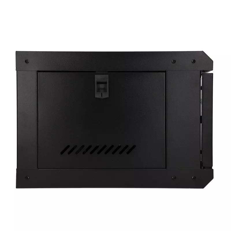 EXTRALINK LITE 4U 530X400 Armário de rack de parede preto com prateleira