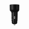 Carregador de automóvel CANYON OnDrive 60 PD 60W 2xUSB-C — 60W de potência, 2 portas USB-C, preto