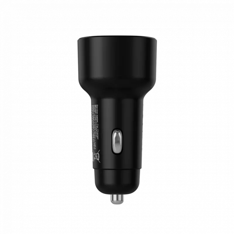 Carregador de automóvel CANYON OnDrive 60 PD 60W 2xUSB-C — 60W de potência, 2 portas USB-C, preto