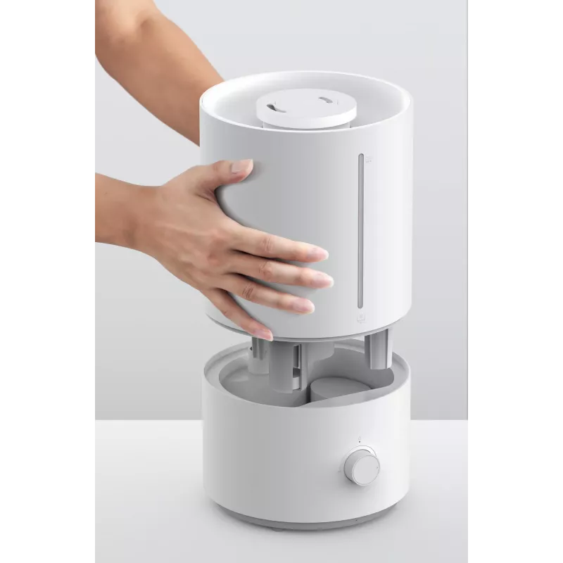 Humidificador de ar ultrassónico Xiaomi 2 Lite 4 L 23 W — branco, 300 ml/h, botão rotativo