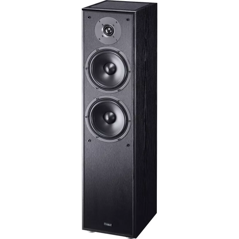 Altifalante de estúdio de chão Monitor Magnat Monitor S80 ATM — campo próximo ativo 2,5 vias, 160 W RMS, 26–38.000 Hz, 4 Ω, preto