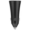Carregador de carro Xiaomi 37 Watt porta dupla preto, preto