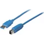 Cabo USB ShiverPeaks 5 m USB 3.2 Gen 1 USB A para USB B azul