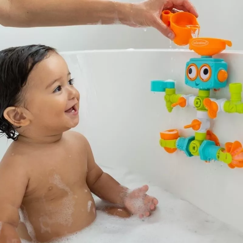 Robô de banho com duche