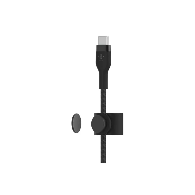 Belkin BOOST CHARGE - Cabo Lightning - USB-C macho de 24 pinos para Lightning macho - 3 m - preto - para Apple iPad/iPhone/iPod (Lightning)