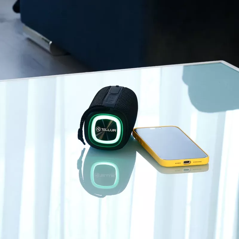 Coluna portátil Tellur Eclipse Bluetooth 12W preta