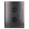 Armário de parede Extralink Extralink Rackmount cabinet 12U 600x450 preto