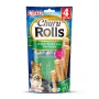 INABA Churu Rolls receita de frango envolta em receita de atum - guloseima para gatos - 4x10 g