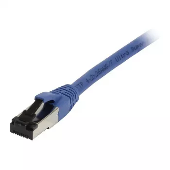 Cabo de rede RJ45 Synergy 21, CAT8.1 2000 MHz, 0,25 m, azul, S-STP (S/FTP), TPE (Ultra SuperFlex), AWG26, Synergy 21 - Digital/Dados - Rede