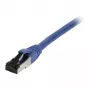 Cabo de rede RJ45 Synergy 21, CAT8.1 2000 MHz, 0,25 m, azul, S-STP (S/FTP), TPE (Ultra SuperFlex), AWG26, Synergy 21 - Digital/Dados - Rede