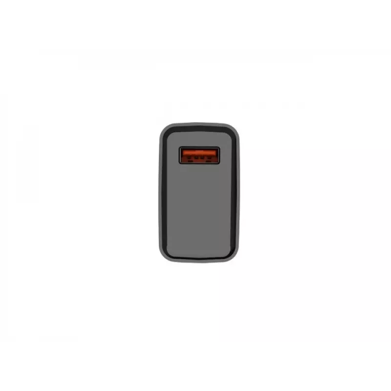 Natec Ribera NUC-2058 carregador de parede, 18 W, 1x USB-A, até 3 A, Quick Charge 3.0, Samsung AFC, Huawei FCP/SCP, preto