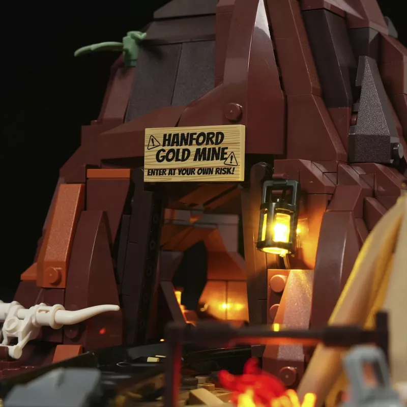 Old West Goldmine, Brinquedo de construção