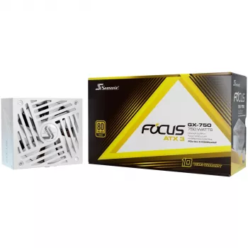 Fonte de alimentação Seasonic Focus GX 750W, ATX, 80 PLUS Gold
