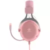 Deltaco GAM-030-P auscultadores e headset com fios headband gaming USB Type-A rosa (GAM-030-P)