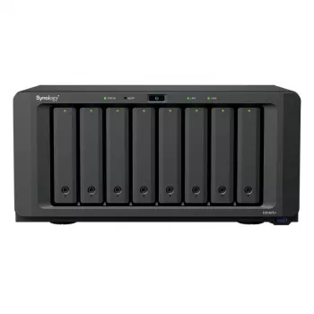 Synology DiskStation DS1825+ NAS/Servidor de armazenamento Ryzen Embedded V1500B 8 GB DDR4 0 TB preto
