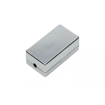 Caixa de ligação Extralink CAT5E STP, Barrel, conector, prateado