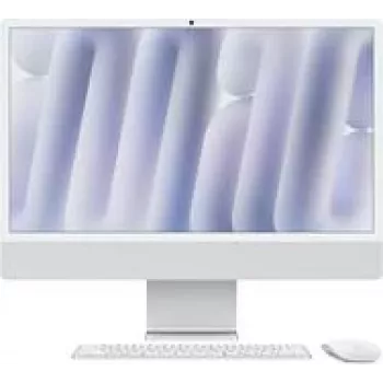 Apple iMac24 prateado/M4-10C-CPU 10C-GPU/ SSD/NK-ID-German/MM2 (Z1K1_1021_DE_CTO)