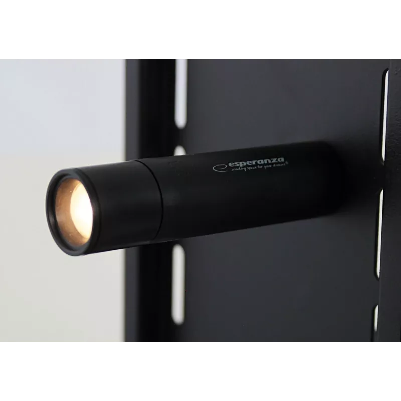Esperanza ELD118K candeeiro de secretária LED 3 em 1 preto