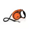 Trella de treino Flexi Xtreme 5 m, laranja/preta, média (até 35 kg)