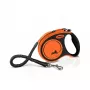 Trella de treino Flexi Xtreme 5 m, laranja/preta, média (até 35 kg)