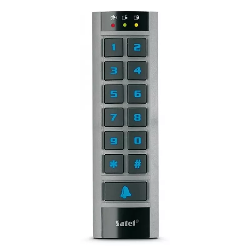 Leitor de controlo de acessos Satel PK-01 Leitor de controlo de acessos básico Preto, Cinzento