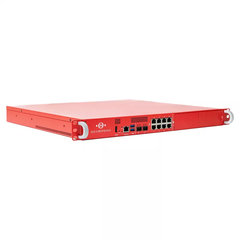 Securepoint RC350R G6 Firewall de Hardware 1U 38 Gbit/s