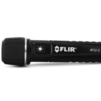 Detetor de tensão sem contacto FLIR VP52-2 CAT IV 1000 V LED, vibração, acústico formato de bolso Preto