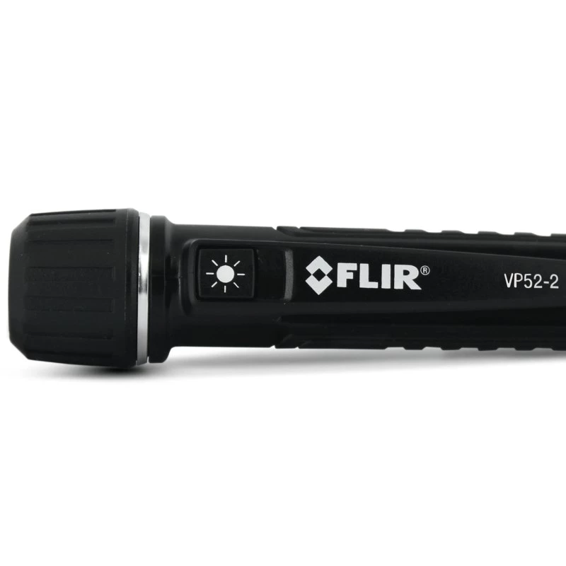 Detetor de tensão sem contacto FLIR VP52-2 CAT IV 1000 V LED, vibração, acústico formato de bolso Preto