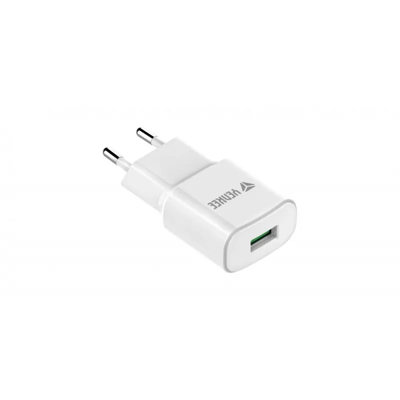 Carregador de rede USB YENKEE YAC 2023WH 18W 3A Quick Charge 3.0