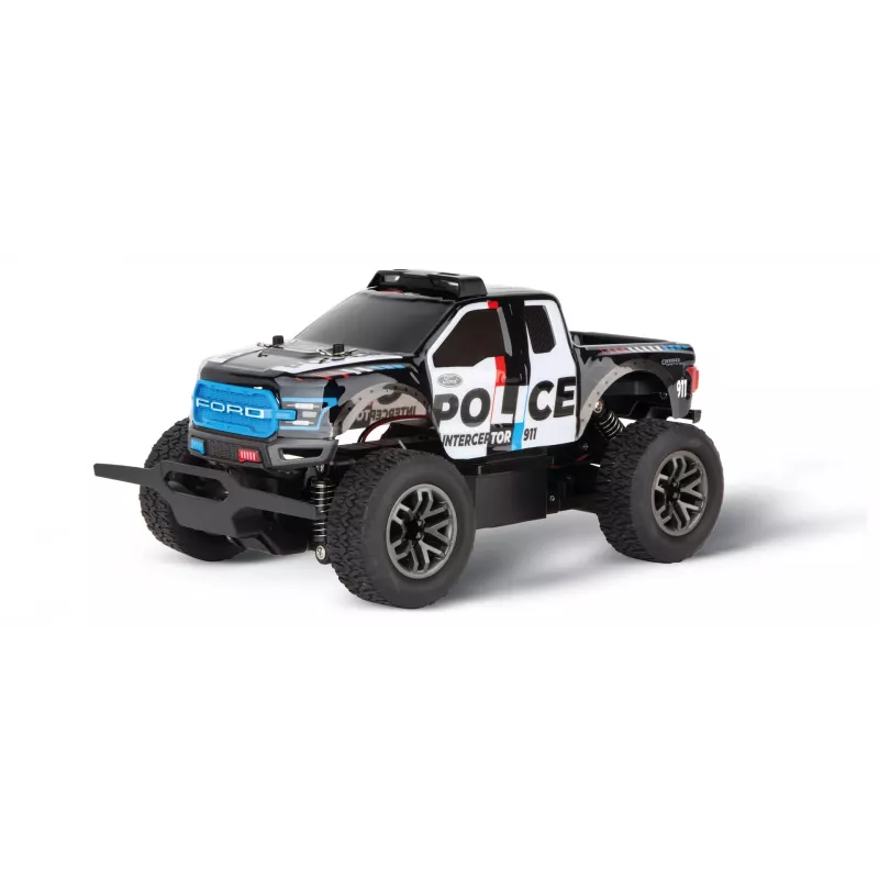 Carro telecomandado CARRERA Ford F-150 Raptor Police modelo RC 2,4-GHz