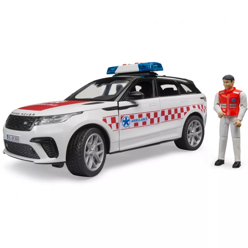 Veículo Range Rover Velar Bombeiros com figura