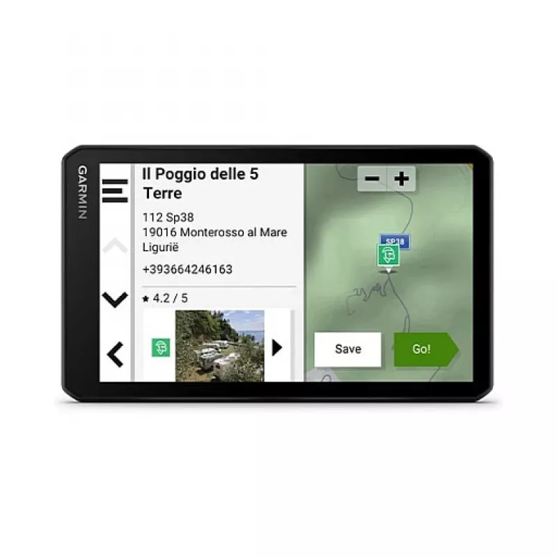 Garmin CamperCam 795 MT-D EU navegador GPS, ecrã tátil TFT de 17,6 cm (6,95"), 1024 x 600, microSD, preto