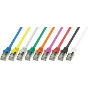 Cabo de rede LogiLink 7,5 m RJ-45 Cat6 branco